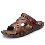 Men's Casual summer PU leather sandal