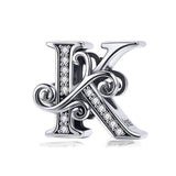 Women's Custom Alphabets | Name A to Z 925 Sterling Silver Jewelry