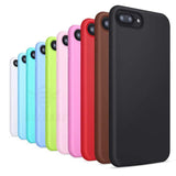 Shockproof Plain Colored Phone Case For iphone 6 6s 7 8 6 6S Plus 8cases - Kalsord