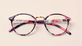 Cute Round Colored Frame Optical Glasses