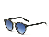 Women's UV400 Gradient Round Vintage Designer Sunglassessunglasses - Kalsord