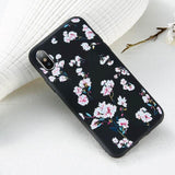 Floral Design Case For iPhone X 7 8 6 Plus 6 6s 5s 5 SE