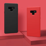 Minimalist Smooth Silicone Case For Samsung Galaxy Note 9