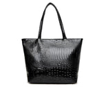 Women's Sequin Silver | Gold | Black Tote Bag