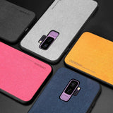 Silicone | Cloth Fabric Phone Case For Samsung Galaxy s8 s9 Plus s10 s10 Plus