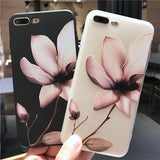 Lotus Flower Case For iPhone 8 Plus XS Max XR X 7 6 6S Plus 5 SE