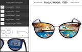 Women's Cat Eye Polarized Mirror Sunglassessunglasses - Kalsord