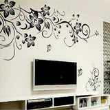 DIY Wall Art Decal Decoration Flower Wall Sticker Home Decor 3D Wallpaper
