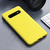 Silicone Phone Case For Samsung Galaxy S10 Plus S10e Note 10+ Note 10- 6 Colors