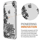3D Lace Flower Silicone Phone Case For iPhone 7 6 6s Plus 5s 7 8 Plus XCases - Kalsord