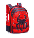 3D Cute Spiderman/Captain America Backpack/School Bag For Kids