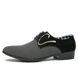 Men's Italian Style Pointed Toe Dress Shoe