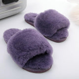 Women's Fluffy Faux Fur Wool Slipper- 8 Colors