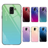 Colorful Gradient Phone Case For Samsung Galaxy S10E S10 Plus A9 A8 A7 A6 J4 J6 J8 2018 Note9 8 S8 S9 Plus