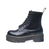 Women's Fashion Leather Platform Boots Size 35-42