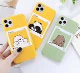 Cartoon Funny Bear Phone Case/Cover For iPhone 11 Pro Max X XS XR Xs Max 6 6s 7 8 Plus