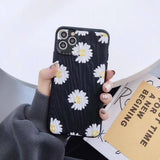 Soft Sand Textured Daisy Floral Pattern | Quote Phone Case For iPhone 11 Pro Max X XR Xs Max 6 6s 7 8 Pluscases - Kalsord