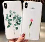 3D Green Leaf | Cactus | Flowers Floral Phone Case/Cover For iPhone