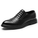 Men's Black Slip-On Dress Shoe