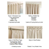 Elegant & Stylish Curtains | Tulle | Window Drapes For Living Room Bedroom - Kalsord