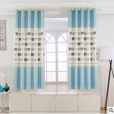 6 Colors Fancy Short Curtain for Children Bedroom | Kitchen - Kalsord