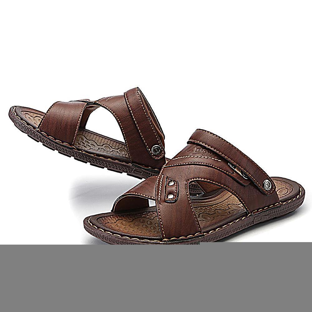 Men's Casual summer PU leather sandalsandals - Kalsord
