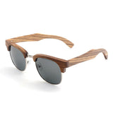 Polarized Wooden Retro Sunglasses w/ Gift Boxsunglasses - Kalsord