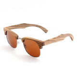 Polarized Wooden Retro Sunglasses w/ Gift Boxsunglasses - Kalsord