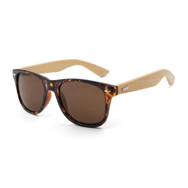 Wooden Frame Retro Sunglassessunglasses - Kalsord