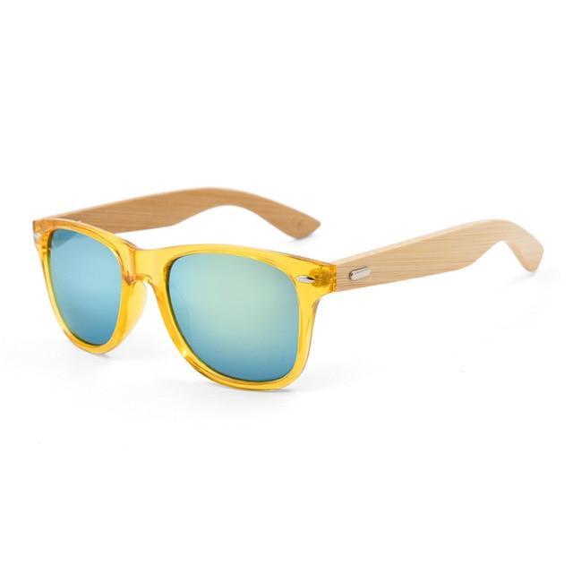 Wooden Frame Retro Sunglassessunglasses - Kalsord