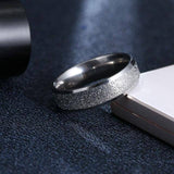 Multicolor/Iridescent Stainless Steel Ring For Women/Men - Kalsord