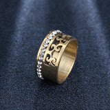 Women's Hollow Design Zircon RingRings - Kalsord