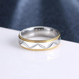 Women's Carved Stainless Steel RingRings - Kalsord