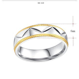 Women's Carved Stainless Steel RingRings - Kalsord