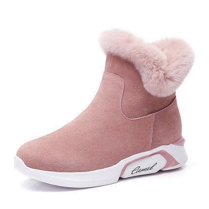 Women's Suede Snow BootWinter Boots - Kalsord