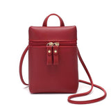 Women's Mini Leather Crossbody | Messenger | Shoulder Bag/Pouchbags - Kalsord