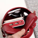 Women's Mini Leather Crossbody | Messenger | Shoulder Bag/Pouchbags - Kalsord