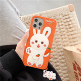 #2 Cute Chocolate Bear Cookies Soft Phone Case/Cover For iPhone