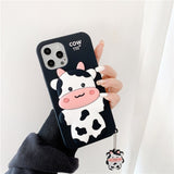 #2 Cute Chocolate Bear Cookies Soft Phone Case/Cover For iPhone