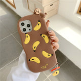 #3 Cute Chocolate Bear Cookies Soft Phone Case/Cover For iPhone