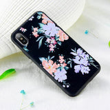 Floral Design Case For iPhone X 7 8 6 Plus 6 6s 5s 5 SECases - Kalsord