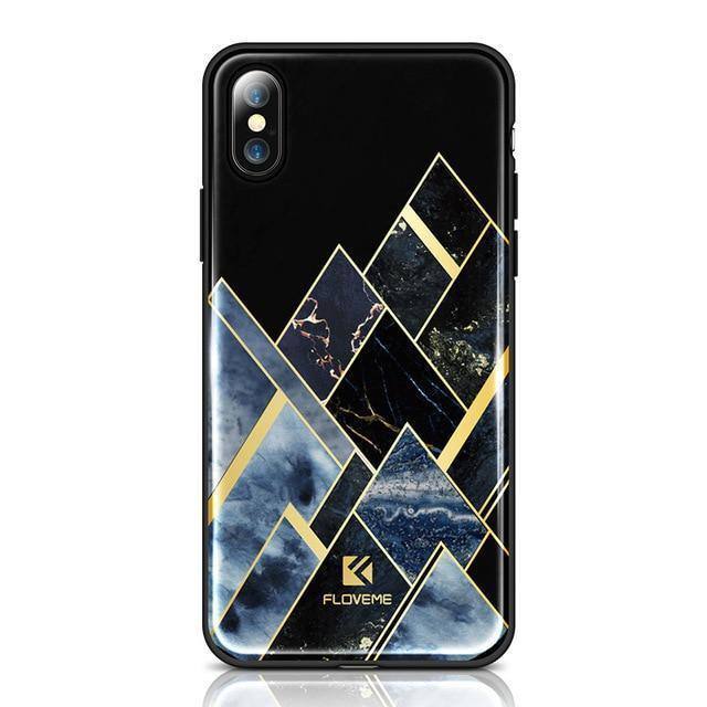 Agate Pattern Case For iPhone X 8 7 7 PlusCases - Kalsord