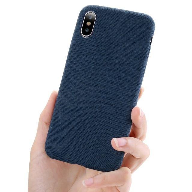 Fabric/Cloth Phone Case For iPhone 11/11 Pro/11 Pro Max X/XS Max XR 6/6S/7/8 Plus