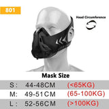 Tactical Fitness/Sports Running/Cycling/Training Mask Men/Women with Airflow Control