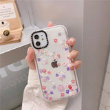Transparent Flower Silicone Phone Case For iPhone 11 11 Pro Max 8 7 Plus X XS Max XR