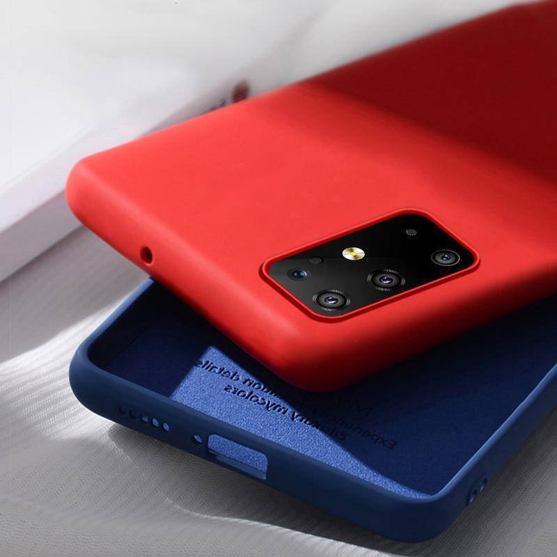 Silicone Phone Cover/Case For Samsung Galaxy S20 Plus A51 A71 A50 S10 5G S9 S8 Plus Note 8 9 10cases - Kalsord