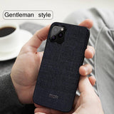 High Quality Fabric | Cloth Textured Phone Case For iPhone 11 Pro Max iPhone 11  iPhone 11 Procases - Kalsord