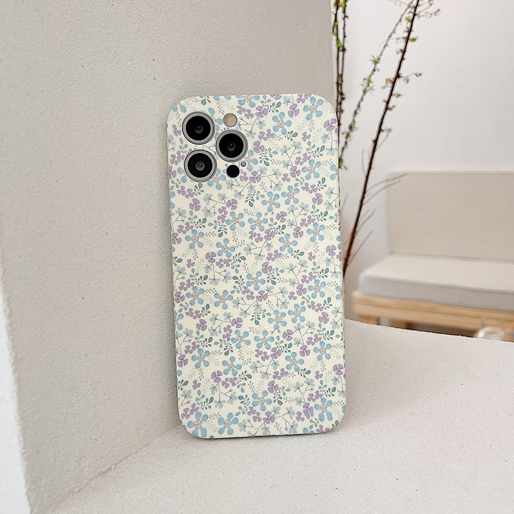 Lavender Flower Phone Case For iPhone