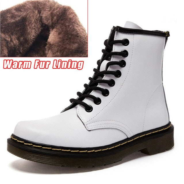 Genuine Leather Women's Winter/Hiver Ankle Boots | Bottines/Bottes Femme Cuir - Kalsord