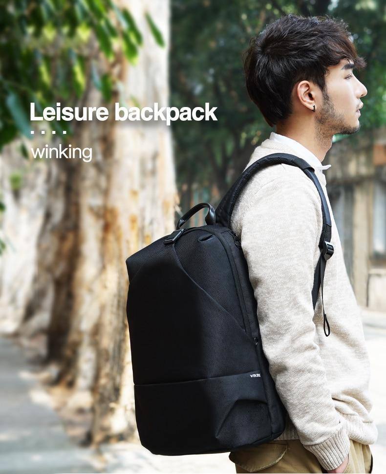 Anti-theft Multifunctional 15 Inch Durable Waterproof Fabric Backpack